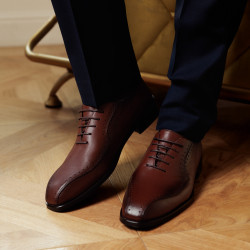 Elegantní pánské boty 985 hnědé lifestyle