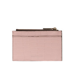 Držitel karet 209g croco rose pudr