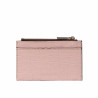 Držitel karet 209g croco rose pudr