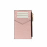 Držitel karet 209g croco rose pudr
