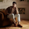 Pánské mokasíny 980 velur camel lifestyle