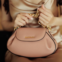 Dámská taška přes rameno 027g poudre rose lifestyle