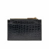 Portcard 209g croco lak černý