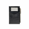 Portcard 209g croco lak černý