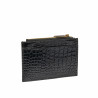 Portcard 209g croco lak černý