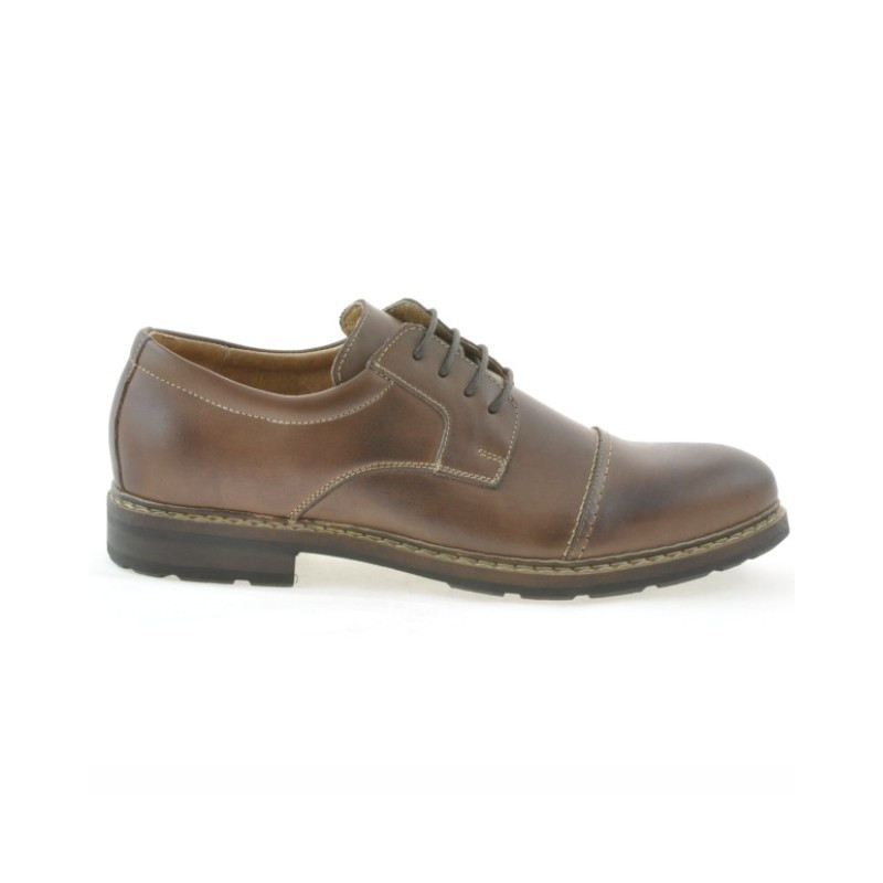 Pánské casual / elegantní boty 756 hnědé