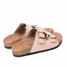 Dámské sandály 5117 nubuk peach