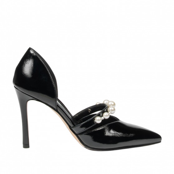 Elegantní dámské boty 1350 lak černý