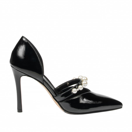 Elegantní dámské boty 1350 lak černý