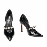 Elegantní dámské boty 1350 lak černý