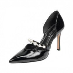 Elegantní dámské boty 1350 lak černý