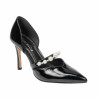 Elegantní dámské boty 1350 lak černý