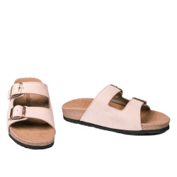 Dámské sandály 5117 nubuk peach
