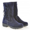 Dětské boty 3208 indigo velur