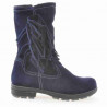 Dětské boty 3208 indigo velur