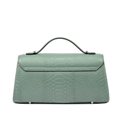 Dámská taška přes rameno 041g 01 croco pistachio