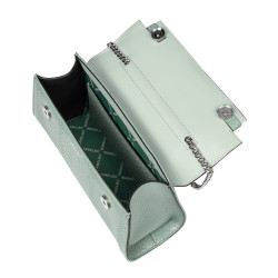 Dámská taška přes rameno 041g 01 croco pistachio