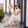 Dámské sandály 5117 nubuk peach lifestyle