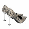 Elegantní dámské boty 1357 snake