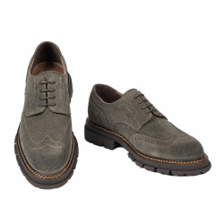 Pánské casual boty 989 šedý velur