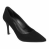 Elegantní dámské boty 1320 černý velur