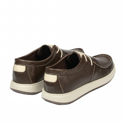 Pánské ležérní boty 992 khaki kombinace