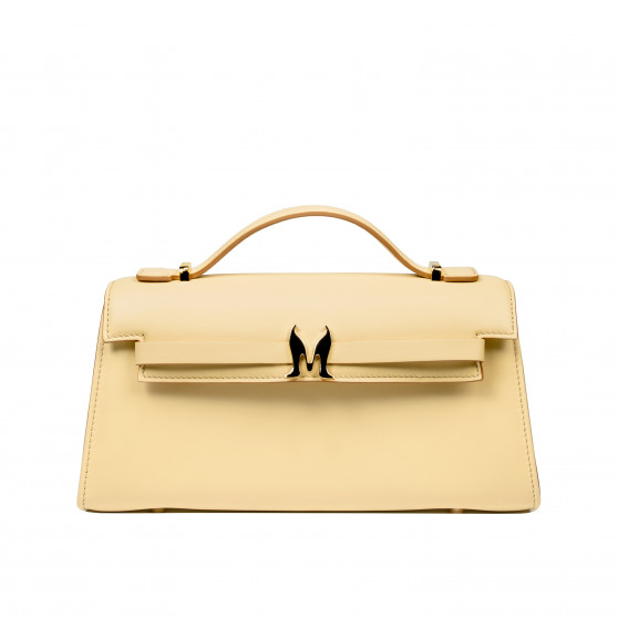 Dámská kabelka přes rameno 041g butter yellow