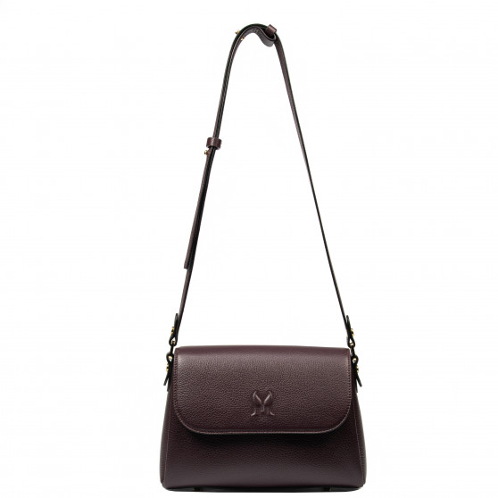 Dámská ramenní taška 040g black cherry