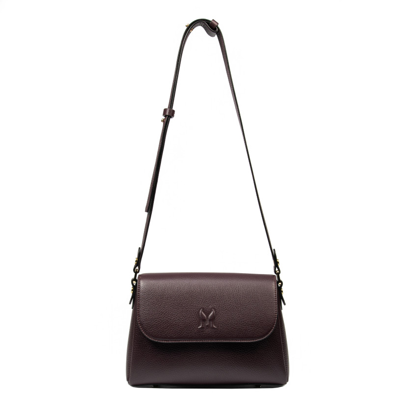 Dámská ramenní taška 040g black cherry