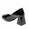 Elegantní dámské boty 1324 černý lak