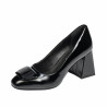 Elegantní dámské boty 1324 černý lak