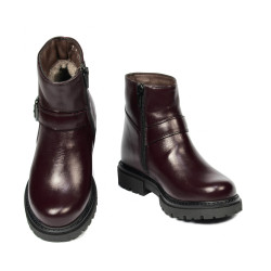 Dětské boty 3033 bordo