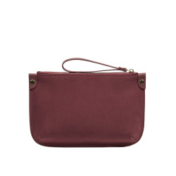 Dámská kabelka do ruky 211g burgundy camoscio