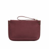 Dámská kabelka do ruky 211g burgundy camoscio