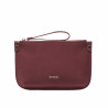 Dámská kabelka 211g 01 burgundy camoscio