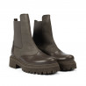 Dámské boty 3390 khaki kombinace