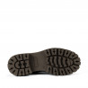 Dámské boty 3390 khaki kombinace