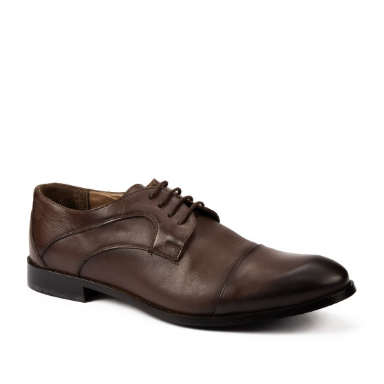Elegantní pánské boty 879 a písek