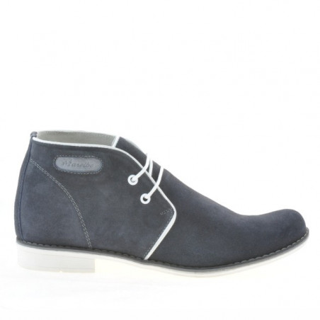 Teenagerové boty 464 indigo velur+bílá