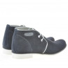 Teenagerové boty 464 indigo velur+bílá