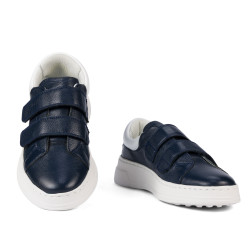 Dámské sportovní boty 6008-1sc indigo+bílá