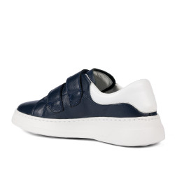 Dámské sportovní boty 6008-1sc indigo+bílá