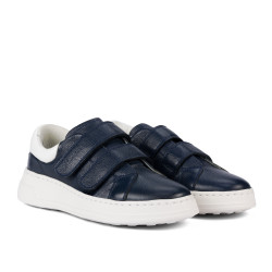 Dámské sportovní boty 6008-1sc indigo+bílá