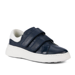 Dámské sportovní boty 6008-1sc indigo+bílá