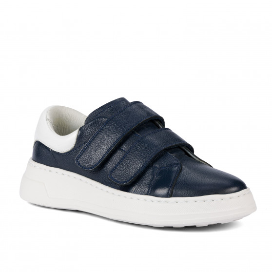 Dámské sportovní boty 6008-1sc indigo+bílá