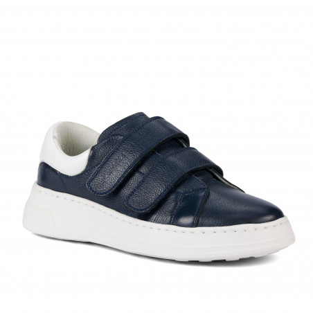 Dámské sportovní boty 6008-1sc indigo+bílá