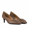 Elegantní dámské boty 1358 capucino