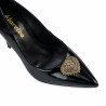 Elegantní dámské boty 1364 černý lak