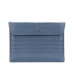 Pouzdro na laptop 309g 01 croco modrá
