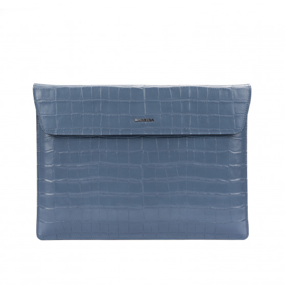 Pouzdro na laptop 309g 01 croco modrá